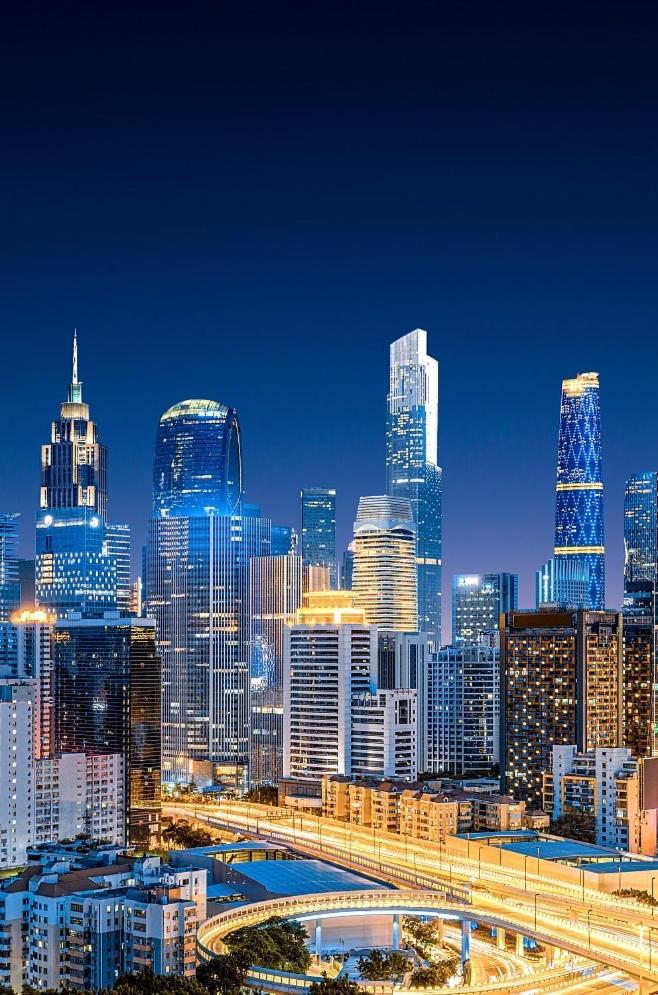 Yun Jin City View Hotel - Guangzhou Taikoo Hui Zhujiang New Town Tianhe Sports Center エクステリア 写真